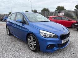 Blue Used 2015 BMW 216 Active Tourer M Sport MPV | £5,300 (Fair price)