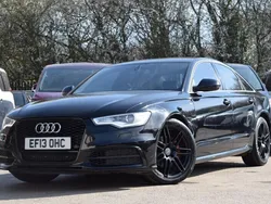 Black Used 2013 Audi A6 S-Line Sedan | £4,995 (Fair price)