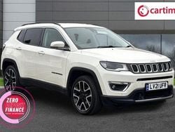 White Used 2021 Jeep Compass Limited SUV | £13,990 (Good price)