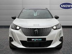 White Used 2021 Peugeot e-2008 Premium SUV | £14,506 (Fair price)
