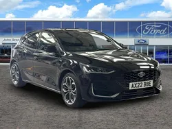 Black Used 2022 Ford Focus ST-Line Hatchback | £18,295 (A bit pricey)