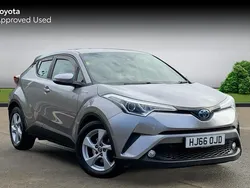 Silver Used 2017 Toyota C-HR SUV | £11,444 (Fair price)