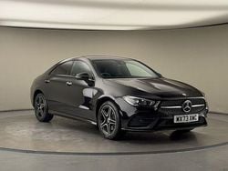 Cosmos black Used 2022 Mercedes CLA250e AMG line Sedan | £25,900 (Fair price)