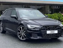 Black Used 2024 Audi A6 Black Edition Estate | £38,950 (Expensive)