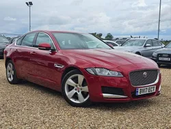 Red Used 2017 Jaguar XF Portfolio Sedan | £8,281 (Fair price)