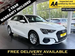 White Used 2022 Audi A3 Sportback Design Hatchback | £17,245 (Fair price)
