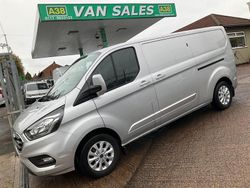 Silver Used 2022 Ford Transit Custom Limited Van | £10,995 (Fair price)