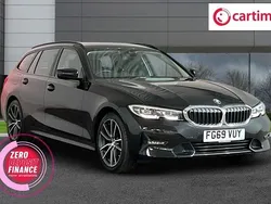 Black Used 2019 BMW 320 Sport Line Estate | £21,897 (Fair price)
