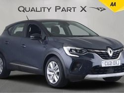 Blue/black Used 2021 Renault Captur Play SUV | £11,000 (Fair price)