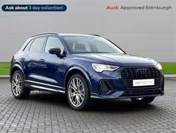 Blue Used 2024 Audi Q3 Black Edition SUV | £33,507 (Good price)