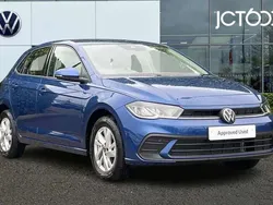 Blue Used 2022 VW Polo Life Hatchback | £14,063 (Fair price)
