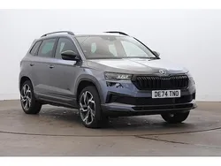 Graphite grey metallic Used 2024 Skoda Karoq SportLine SUV | £29,990 (Fair price)
