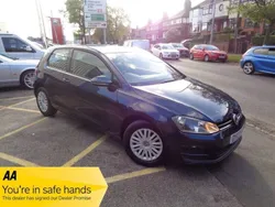 Blue Used 2013 VW Golf VII S Hatchback | £4,966 (Expensive)
