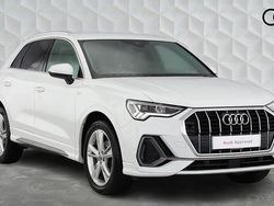 White Used 2019 Audi Q3 S-Line SUV | £22,750 (Fair price)
