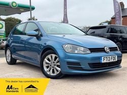 Blue Used 2013 VW Golf VII SE Hatchback | £7,250 (Super price)