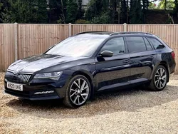 Black Used 2020 Skoda Superb SportlinePlus Estate | £16,000 (Fair price)