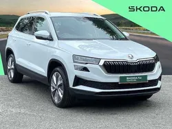 White Used 2024 Skoda Karoq SE L SUV | £25,477 (Fair price)