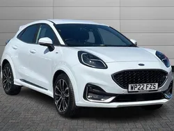White Used 2022 Ford Puma ST-Line Hatchback | £17,995 (A bit pricey)