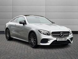 Silver Used 2020 Mercedes E400 AMG Line Premium Plus Coupe | £25,990 (Fair price)