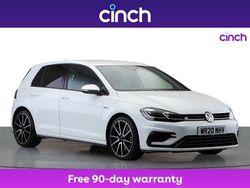 White Used 2020 VW Golf VII R Hatchback | £23,999 (Good price)