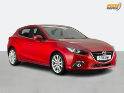 Red Used 2016 Mazda 3 Inclusive Hatchback | £9,895 (Fair price)