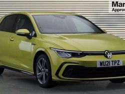 Yellow Used 2021 VW Golf VIII R-line Hatchback | £18,402 (Fair price)