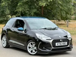 Black Used 2016 DS Automobiles DS3 Elegance Hatchback | £3,997 (Good price)