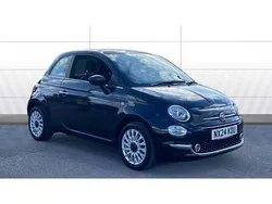 Black Used 2024 Fiat 500 Hatchback | £12,525 (A bit pricey)