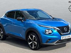 Blue Used 2022 Nissan Juke Tekna SUV | £14,804 (Fair price)