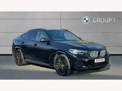 Black Used 2021 BMW X6 M Sport SUV | £46,500 (A bit pricey)