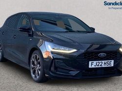 Black Used 2022 Ford Focus ST-Line Hatchback | £14,908 (Fair price)