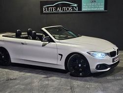 White Used 2014 BMW 420 Sport Line Cabriolet | £7,995 (Fair price)