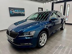 Blue Used 2019 Skoda Superb SE L Executive Hatchback | £13,750 (A bit pricey)