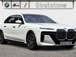 White Used 2025 BMW i7 M Sport Sedan | £74,990 (Expensive)