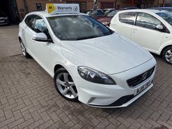 White Used 2015 Volvo V40 R-Design Estate | £5,295 (Fair price)