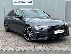 Grey Used 2025 Audi A6 Black Edition Sedan | £44,950