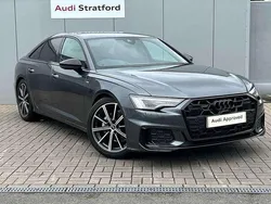 Grey Used 2025 Audi A6 Black Edition Sedan | £44,950
