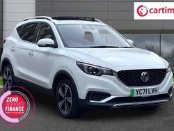 White Used 2021 MG ZS Exclusive Sedan | £10,990 (Fair price)