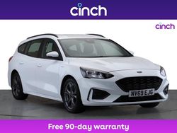 White Used 2020 Ford Focus ST-Line Estate | £12,199 (Fair price)