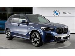 Blue Used 2022 BMW X5 M Sport SUV | £44,246 (Fair price)