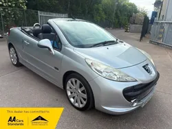 Silver Used 2009 Peugeot 207 CC Cabriolet | £1,895 (Fair price)