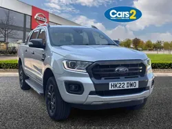 Silver Used 2022 Ford Ranger Wildtrack Pickup | £22,990