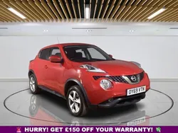 Red Used 2019 Nissan Juke Acenta SUV | £8,449 (Good price)