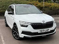 White Used 2021 Skoda Kamiq Monte Carlo SUV | £17,681 (Fair price)