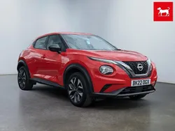 Red Used 2022 Nissan Juke Acenta SUV | £12,740 (Fair price)