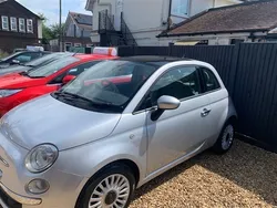 Silver Used 2010 Fiat 500 Lounge Hatchback | £2,999 (A bit pricey)