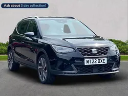 Black Used 2022 Seat Arona FR Sport SUV | £14,614 (Fair price)
