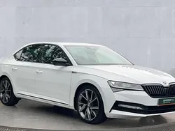 White Used 2019 Skoda Superb SportlinePlus Hatchback | £16,800 (Good price)