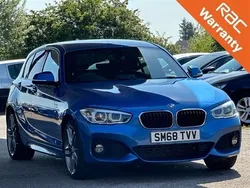 Blue Used 2018 BMW 118 M Sport Hatchback | £9,500 (Fair price)