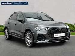 Grey Used 2025 Audi Q3 Black Edition SUV | £36,873 (Fair price)